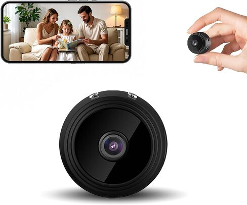 1080P Security Cameras - Indoor Camer - WiFi Wireless Cam- Home Camer for Pet/Baby - with Night Vision - -Motion Detection Surveillance Cameras in Kuwait