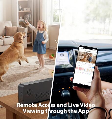 Gyliziex 2K Smart Clock Camera, 5G & 2.4G WiFi Security Camera for Home with Alarm, Full Color Mode, Motion Alert, Local Storage in Kuwait