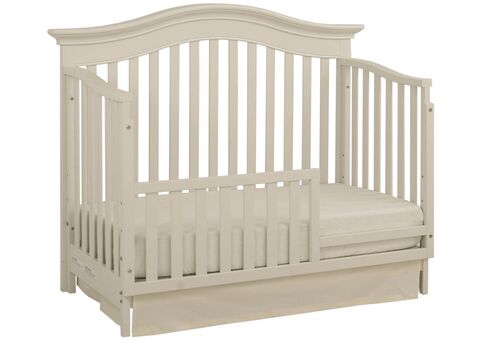 Baby Cache Montana 4 in 1 Convertible Baby Crib in Glazed White in Kuwait
