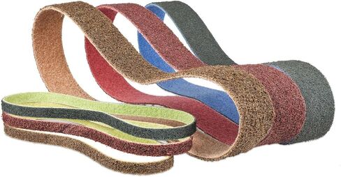 Surface Conditioning Non-Woven Abrasive Belts, 1-1/2" x 30", Coarse Grit (10 Pack) in Kuwait