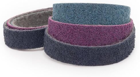 Surface Conditioning Non-Woven Abrasive Belts, 1-1/2" x 30", Coarse Grit (10 Pack) in Kuwait