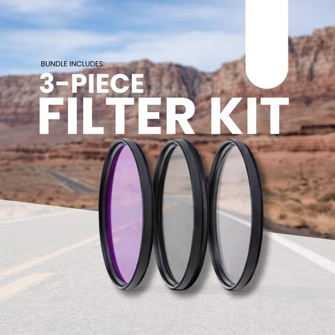 Nikon NIKKOR Z 85mm f/1.8 S Lens for Z Mirrorless Cameras - Bundle with 3-Piece Filter Kit, Lens Pen, Dust Blower & Cleaning Kit – Portrait Prime Lens in Kuwait