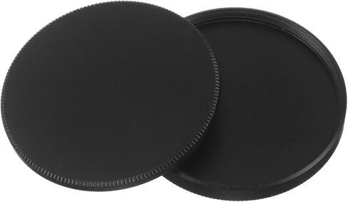 Compact Camera Filter Storage Case for Lens Filters, Protective Aluminum Alloy Cap with Cover, Easy to Clean, for Camera Bag and Outdoor Photoshoots in Kuwait