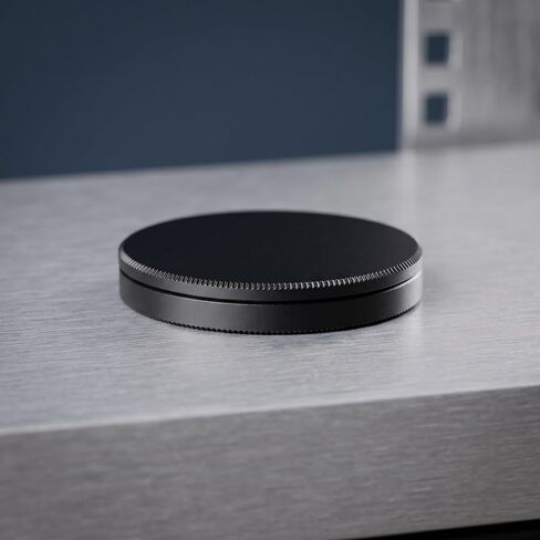 Compact Camera Filter Storage Case for Lens Filters, Protective Aluminum Alloy Cap with Cover, Easy to Clean, for Camera Bag and Outdoor Photoshoots in Kuwait
