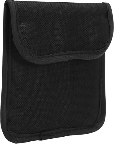 Diyeeni Nylon Lens Filter Carry Case, AntiShock Storage Bag for Filters Up to 82mm, Compact Black Pouch with Foam Interior for Camera Accessories in Kuwait