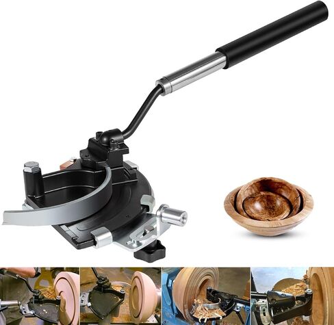 For Woodcut Bowlsaver Coring System with 2 High-Strength Blades for Coring Bowl Blanks 3" to 12" on Woodturning Lathe BSVR in Kuwait