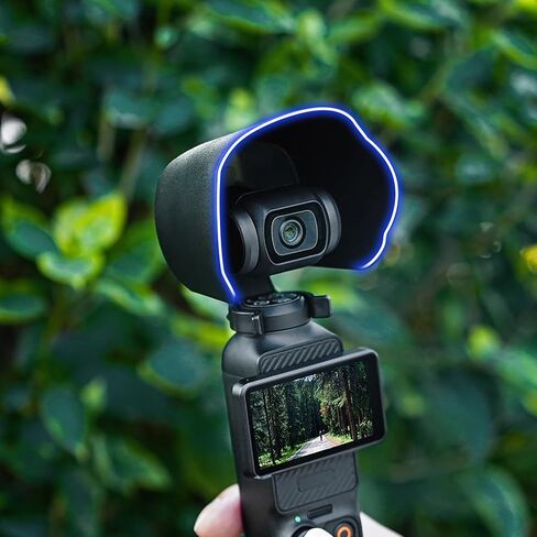 Action Camera Lens Protective Cover Hood, Sun Hood Cover Shell for DJI OSMO Pocket 3 in Kuwait