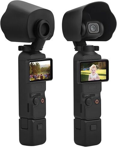 Action Camera Lens Protective Cover Hood, Sun Hood Cover Shell for DJI OSMO Pocket 3 in Kuwait