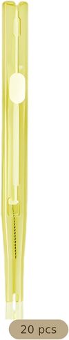 2.68 in / 68 mm Small Hole Cleaning Brush, 0.6 mm+ Small Hole Gap Cleaner Tool, Double Ended Retractable Mobile Phone Cleaner with Hook, Soft Bristles for Charging Port, Speaker, Shower Head, Earbuds in Kuwait