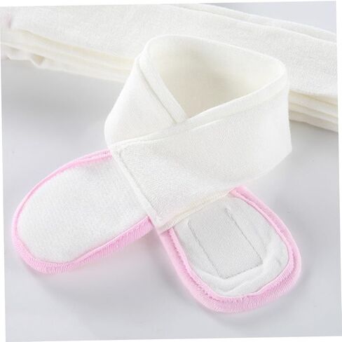3pcs Adjustable Diaper Fixing Tape Cotton Stretchable Belt for Boys and Soft Comfortable Reusable Diaper Strips in Blue Yellow Pink in Kuwait