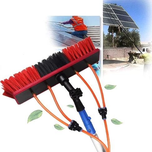 Conserva Roof Cleaner Brush – 50cm Window Cleaning Brush with 9m Extendable Pole for Efficient Roof and Window Cleaning in Kuwait
