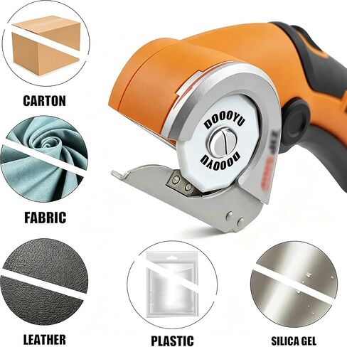 DOOOYU 2 PCS Ceramic Rotary Replacement Blades for Worx Zipsnip | Cardboard Cutter Electric Blade For Fanttik C10, Anti-Static Rust-Free Sharp Cutting in Kuwait