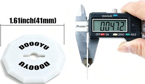 DOOOYU 2 PCS Ceramic Rotary Replacement Blades for Worx Zipsnip | Cardboard Cutter Electric Blade For Fanttik C10, Anti-Static Rust-Free Sharp Cutting in Kuwait