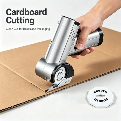 DOOOYU 2 PCS Ceramic Rotary Replacement Blades for Worx Zipsnip | Cardboard Cutter Electric Blade For Fanttik C10, Anti-Static Rust-Free Sharp Cutting in Kuwait