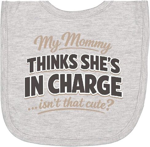 inktastic Funny Mommy Saying Newborn Bib in Kuwait