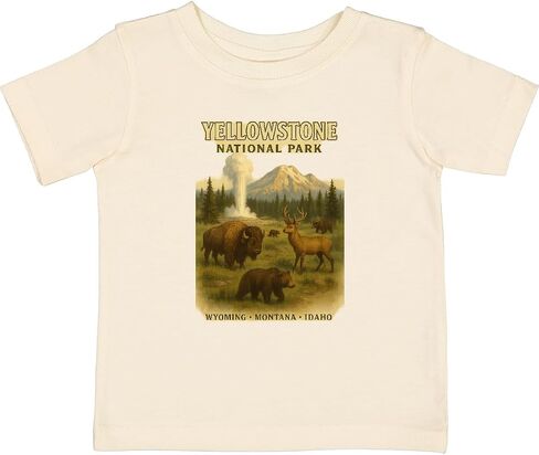 inktastic Yellowstone National Park Baby T-Shirt in Kuwait