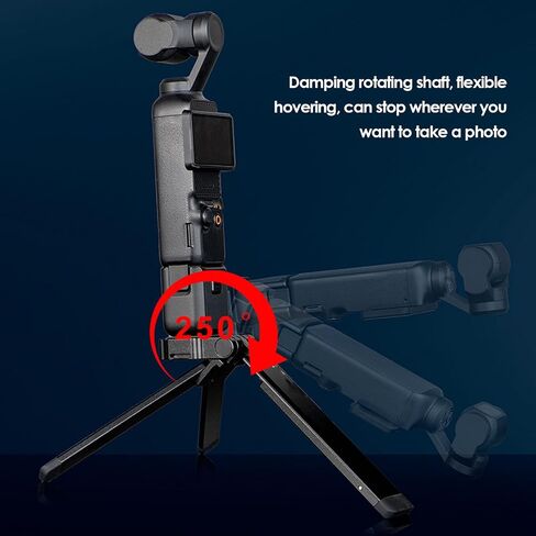 Universal Magnetic Tripod Mount, Adjustable Aluminum Alloy Foldable Mount, Portable Aluminum Tripod with Adjustable Angle Built in Magnet for 3 Action 5 ACEPRO in Kuwait