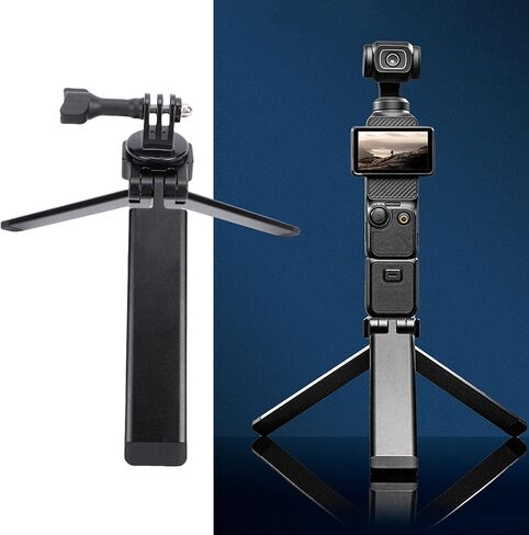 Universal Magnetic Tripod Mount, Adjustable Aluminum Alloy Foldable Mount, Portable Aluminum Tripod with Adjustable Angle Built in Magnet for 3 Action 5 ACEPRO in Kuwait