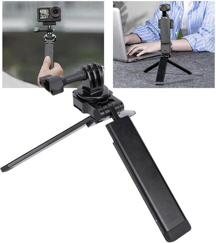Universal Magnetic Tripod Mount, Adjustable Aluminum Alloy Foldable Mount, Portable Aluminum Tripod with Adjustable Angle Built in Magnet for 3 Action 5 ACEPRO in Kuwait