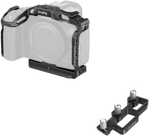 SMALLRIG Black Mamba Camera Cage for Canon R5 Mark II+ Cable Clamp for HDMI & USB-C in Kuwait