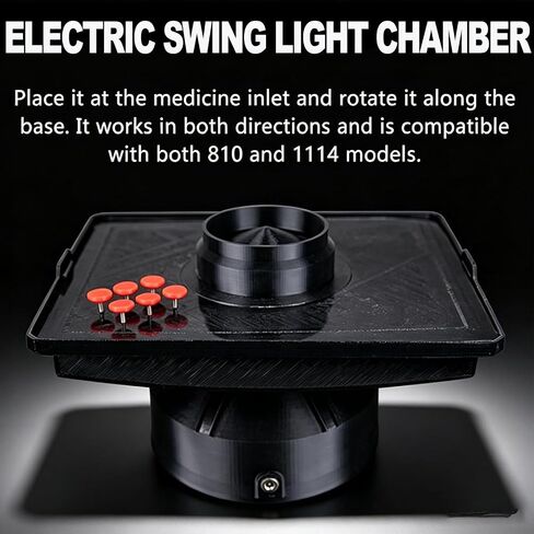 Electric Home Film Developing Kit, Darkroom Film Developing Tray with Automatic Rocking Base, Fits 810, 5x7, 4x5, 11x14 Photo Sheets, for Photography Enthusiasts in Kuwait