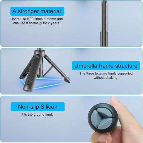 Magnetic Quick Release Mini Tripod Stand for Insta ACE/ACEPRO/ACE PRO2 / X4 / X5, Extendable Selfie Stick Extension Rod for Insta 360 Ace Pro and Ace Pro 2 Accessories in Kuwait