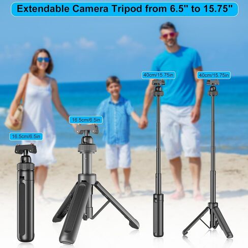 Magnetic Quick Release Mini Tripod Stand for Insta ACE/ACEPRO/ACE PRO2 / X4 / X5, Extendable Selfie Stick Extension Rod for Insta 360 Ace Pro and Ace Pro 2 Accessories in Kuwait