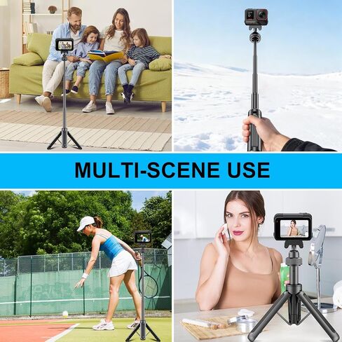 Magnetic Quick Release Mini Tripod Stand for Insta ACE/ACEPRO/ACE PRO2 / X4 / X5, Extendable Selfie Stick Extension Rod for Insta 360 Ace Pro and Ace Pro 2 Accessories in Kuwait