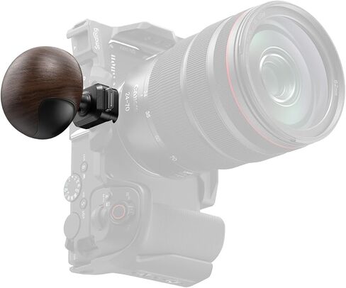 SmallRig HawkLock Mini Wooden Side Handle, H21 Quick Release Side Handles, Ergonomic Grip with Patented Slide-in Lock Mechanism, NATO Rail Included, Left/Right Hand Use, Max Load 15kg/ 33lb in Kuwait