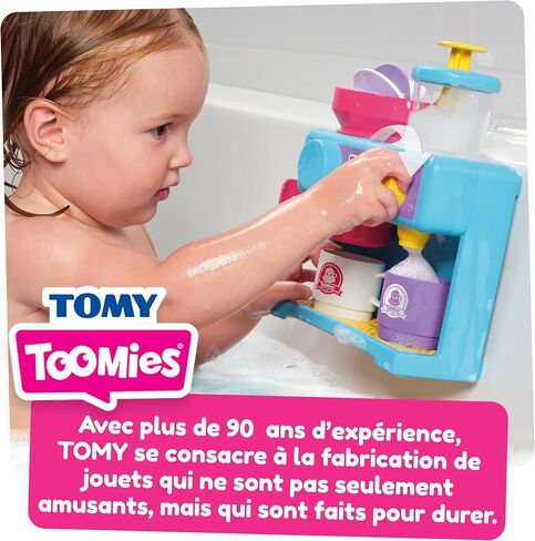 Toomies Bizak 30693547 Bathtub Coffee Maker with All Kinds of Accessories Such as Three Cups, Sugar Bowl, frother, Recommended for Children from 18 Months in Kuwait