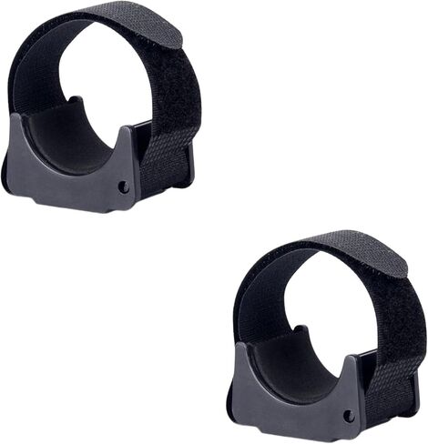 harayaa 2 Pieces Flashlight Mount Bracket Rubber Flashlight Holder Torch Mounting Bracket Clip Tripod Poles 20mm to 25mm Suitable for Outdoor, 2 Piece in Kuwait