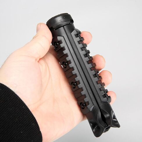 2Pcs Portable Flashlight Tripod Stand Lightweight Pocket Light Bracket Foldable Three-Leg Base for Outdoor Camping Hiking Night Photography Pack of 2 in Kuwait