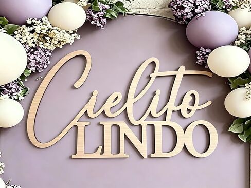 Cielito Lindo Sign for Backdrop,Wooden Cielito Lindo Baby Shower Party Sign for Mexican Baby Show Birthday Wedding Bridal Shower Party Decorations in Kuwait