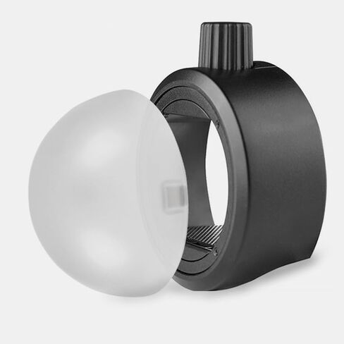 Hemobllo Photography Flash Dome Diffuser for Camera Portable Light Shade for Softening Harsh for Consistent Light Dispersion Portrait Photography in Kuwait