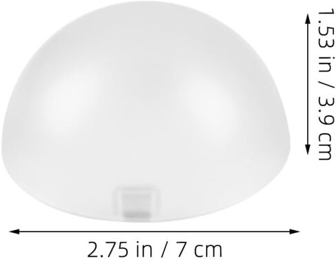 Hemobllo Photography Flash Dome Diffuser for Camera Portable Light Shade for Softening Harsh for Consistent Light Dispersion Portrait Photography in Kuwait