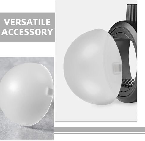 Hemobllo Photography Flash Dome Diffuser for Camera Portable Light Shade for Softening Harsh for Consistent Light Dispersion Portrait Photography in Kuwait