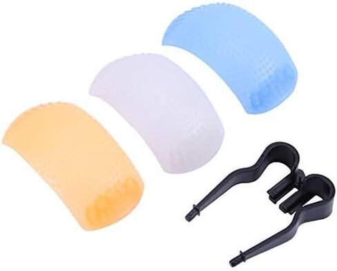 3 Flash Diffuser Color Color Effect of Soft and Balanced Light Light Reduce The Appropriate Shadows for Blue DSLRs Orange Cameras in Kuwait
