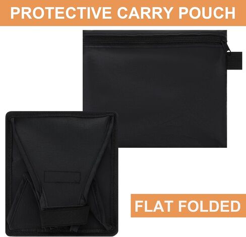 2 Pcs Flash Diffuser, Foldable Speedlight Diffuser with Storage Pouch | carbon steel trailer pin, universal elastic opening,1/4 "x 3.2" locking pins for agriculture, lawns, gardens, trailer, truck in Kuwait