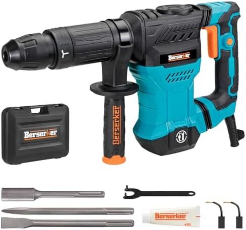 Berserker 12-Pound SDS-Max Demolition Jack Hammer with SDS Max Ground Rod Driver for 5/8 Inch & 3/4 Inch Ground Rods in Kuwait