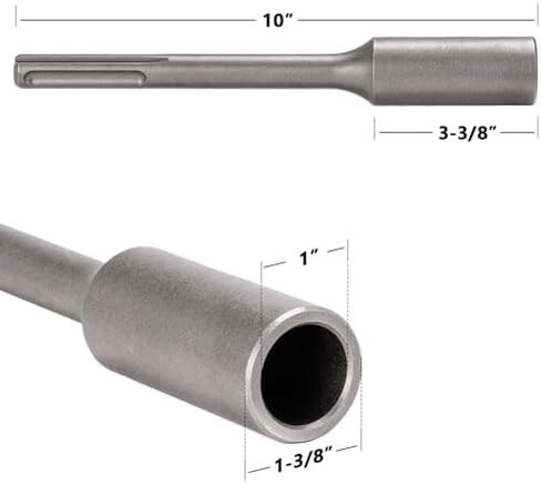 Berserker 12-Pound SDS-Max Demolition Jack Hammer with SDS Max Ground Rod Driver for 5/8 Inch & 3/4 Inch Ground Rods in Kuwait