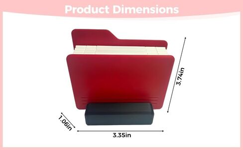 Desktop Photo Album, 12 Photos Capacity Folding Accordion Picture Display, Compatible with Instax, with Stand Base for Home Office Decor, Red Creative Frame Present in Kuwait