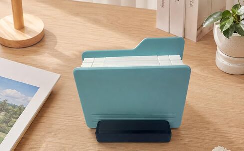 2 Pcs Desktop Photo Album, Blue, Compatible with Instax Mini, 12 Photos Capacity Folding Accordion Picture Display with Stand Base for Home Office Decor, Creative Frame Present in Kuwait