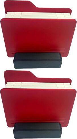 2 Pcs Desktop Photo Album, Mini Accordion Display Compatible with Instax, 12 Photos Capacity with Stand Base for Home Office Decor, Creative Frame Present, Red in Kuwait