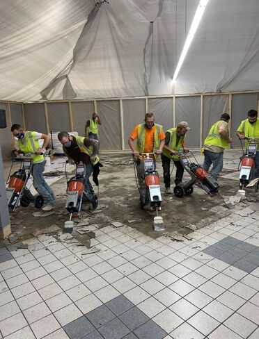 Makinex Jackhammer Trolley - Versatile Demolition Tool for Floor Tile & Hardwood Removal - 6x Faster Demolition - Fits Bosch, Hilti, and Makita in Kuwait