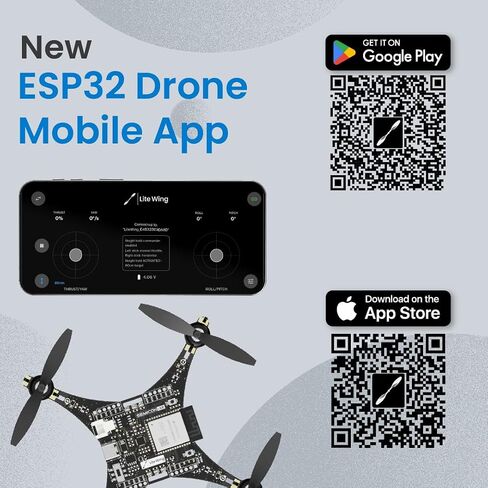 LiteWing - ESP32 based Programmable Drone Development Board without Battery for Makers, Developers and Educators (Ready to Fly) in Kuwait