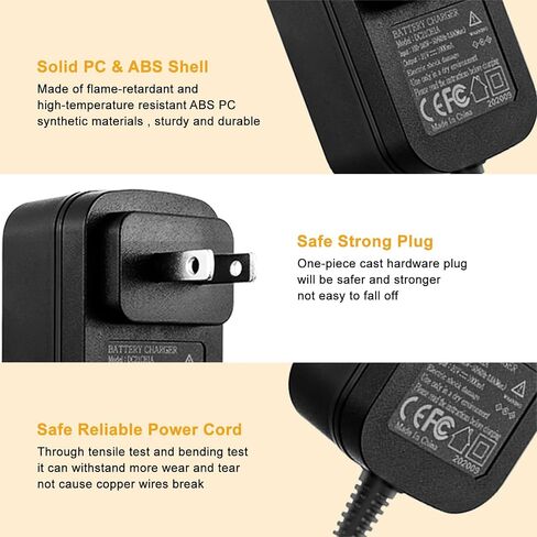 LCS1620B 20V Lithium Battery Charger, Compatible with Black & Decker 20V Lithium Battery LBXR20 LBX4020 LBX20, 1A Split‑Style Larger‑Size Charger in Kuwait