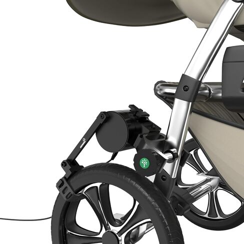 GROWNSY Hands-Free Baby Stroller Rocker, Automatic Infant Sleep Soother with Variable Speed Control, Portable Pram Rocking Device, Universal Fit for Single & Double Strollers, Power Bank Operated in Kuwait