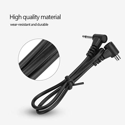 12 Inch / 30 Cm Professional Flash Synchronization Cable for The Camera Outside The Connection Soft Machine and Wear Resistant Material in Kuwait