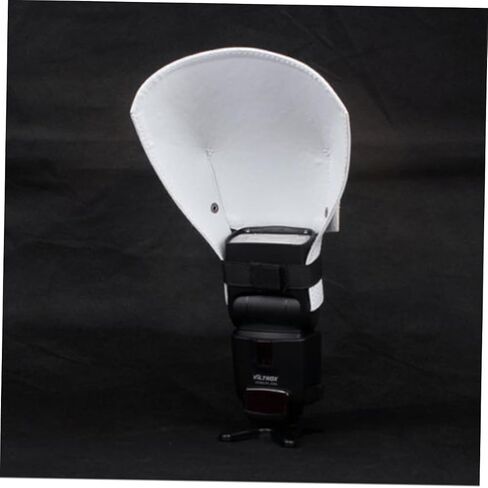 Camera Flash Diffuser and Bounce Reflector Softens Light for Hard Lightweight and Portable Design in Kuwait