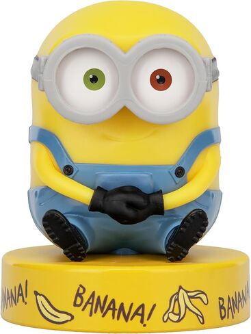 Paladone Minions Bob Mini 3D Icon Light, Officially Licensed 3D Figurine LED Lamp Collectible for Kids, Bedroom & Home Décor, Film Merchandise | 9.5cm Bob Character Light • Soft LED Glow • Battery Powered Collectible Bedroom Décor in Saudi Arabia